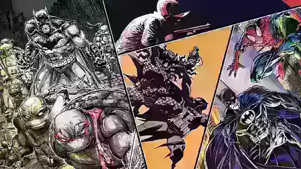 Batman crossover event promotional image