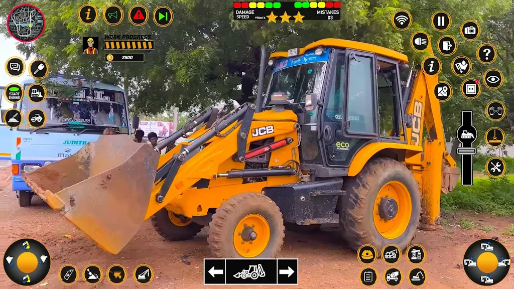 Snow Excavator Game: JCB Games ภาพหน้าจอ 4