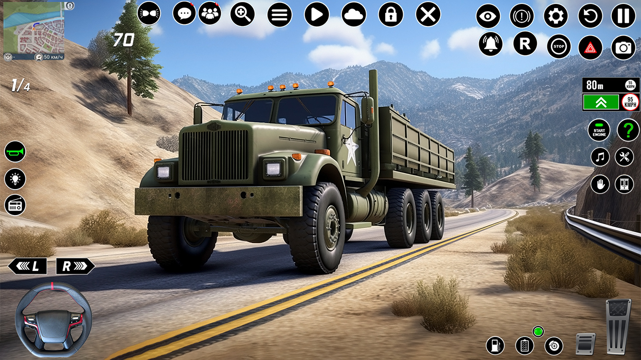 Army Cargo Driver - Truck Game Capture d'écran 4