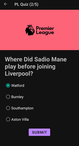 Premier League Quiz Zrzut ekranu 3