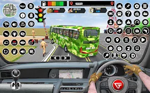 Army Coach Bus Simulator Games Screenshot 1