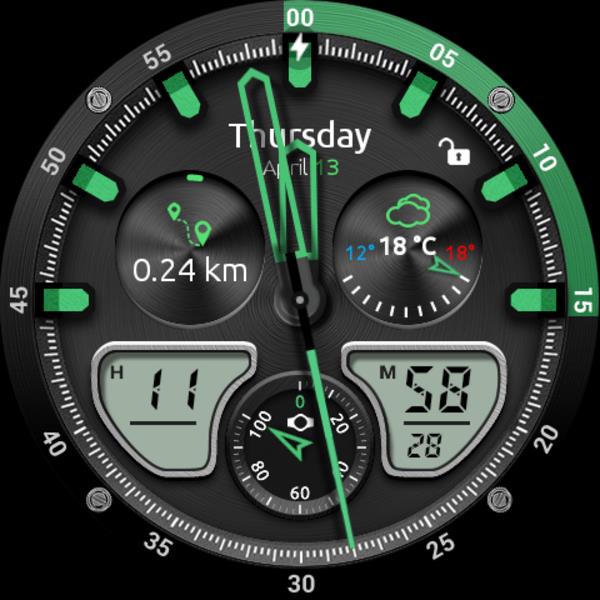 Fury Watch Face Zrzut ekranu 3