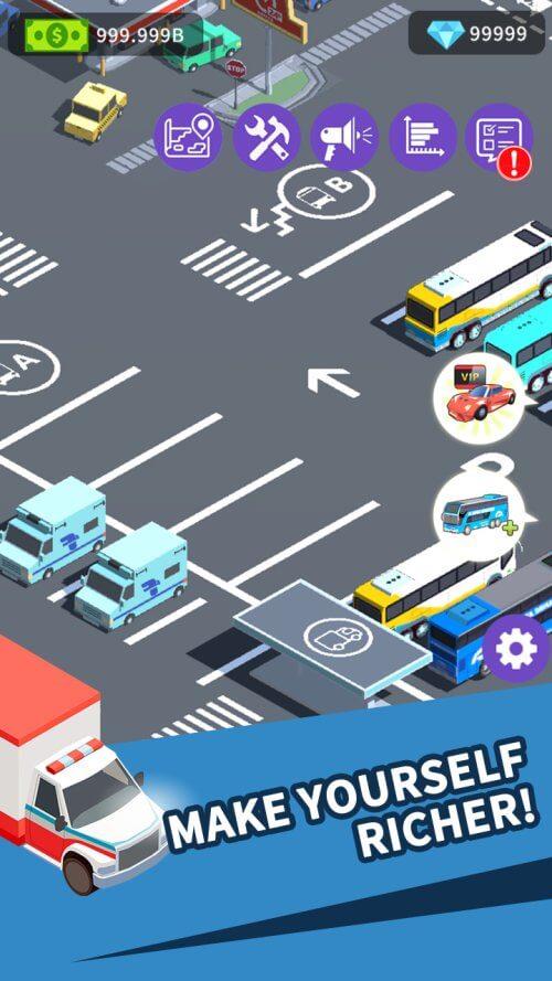 Idle Traffic Tycoon Ekran Görüntüsü 1