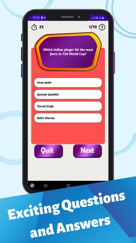 Cricket Quiz Game Screenshot 4