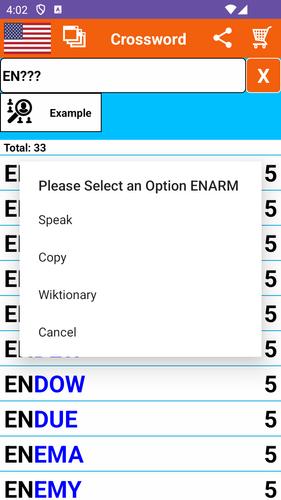 Crossword Solver スクリーンショット 3