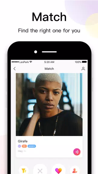 LesPark：Lesbian Chat & Dating Screenshot 1