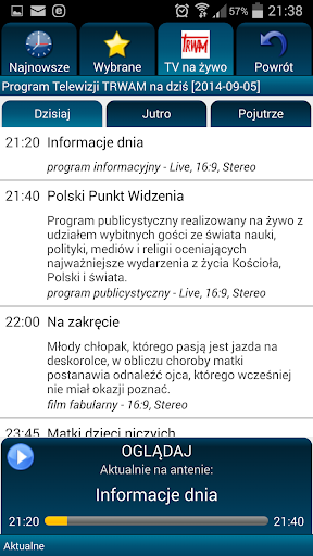 TV Trwam i Radio Maryja Polska Screenshot 3