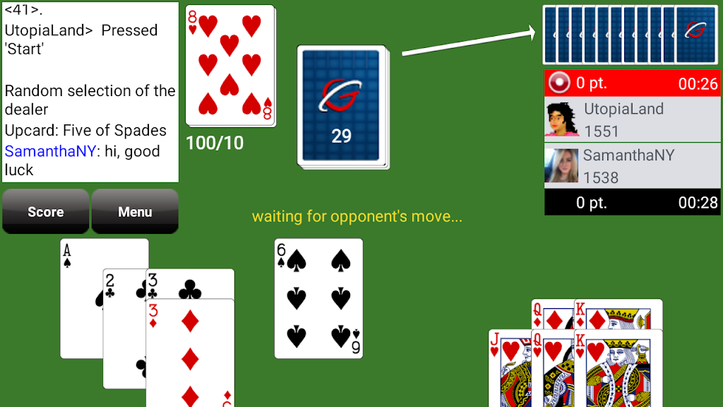 Gin Rummy Club Скриншот 1