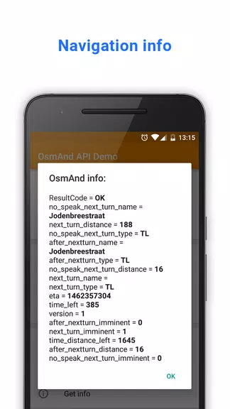 OsmAnd API Demo Ảnh chụp màn hình 2
