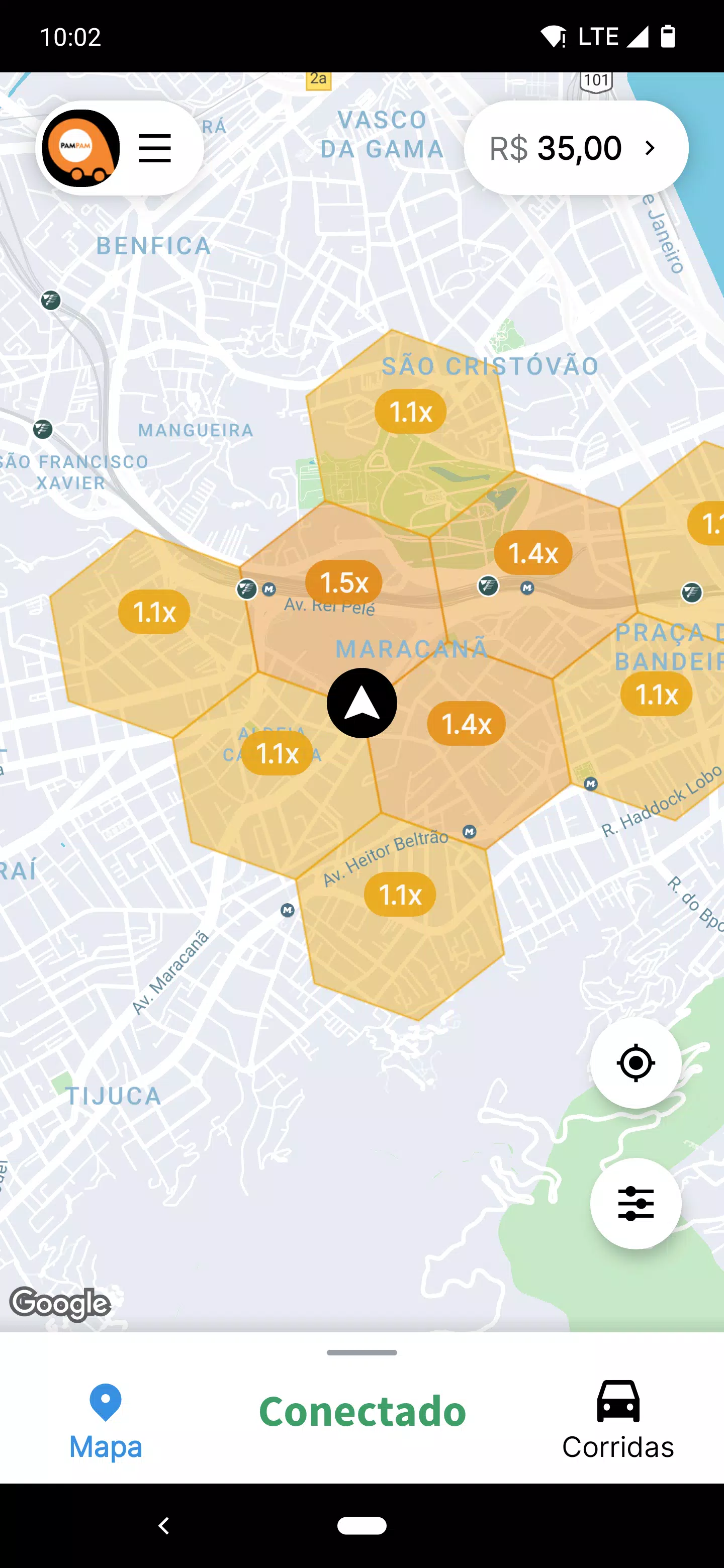 Pampam - Motoristas Screenshot 1