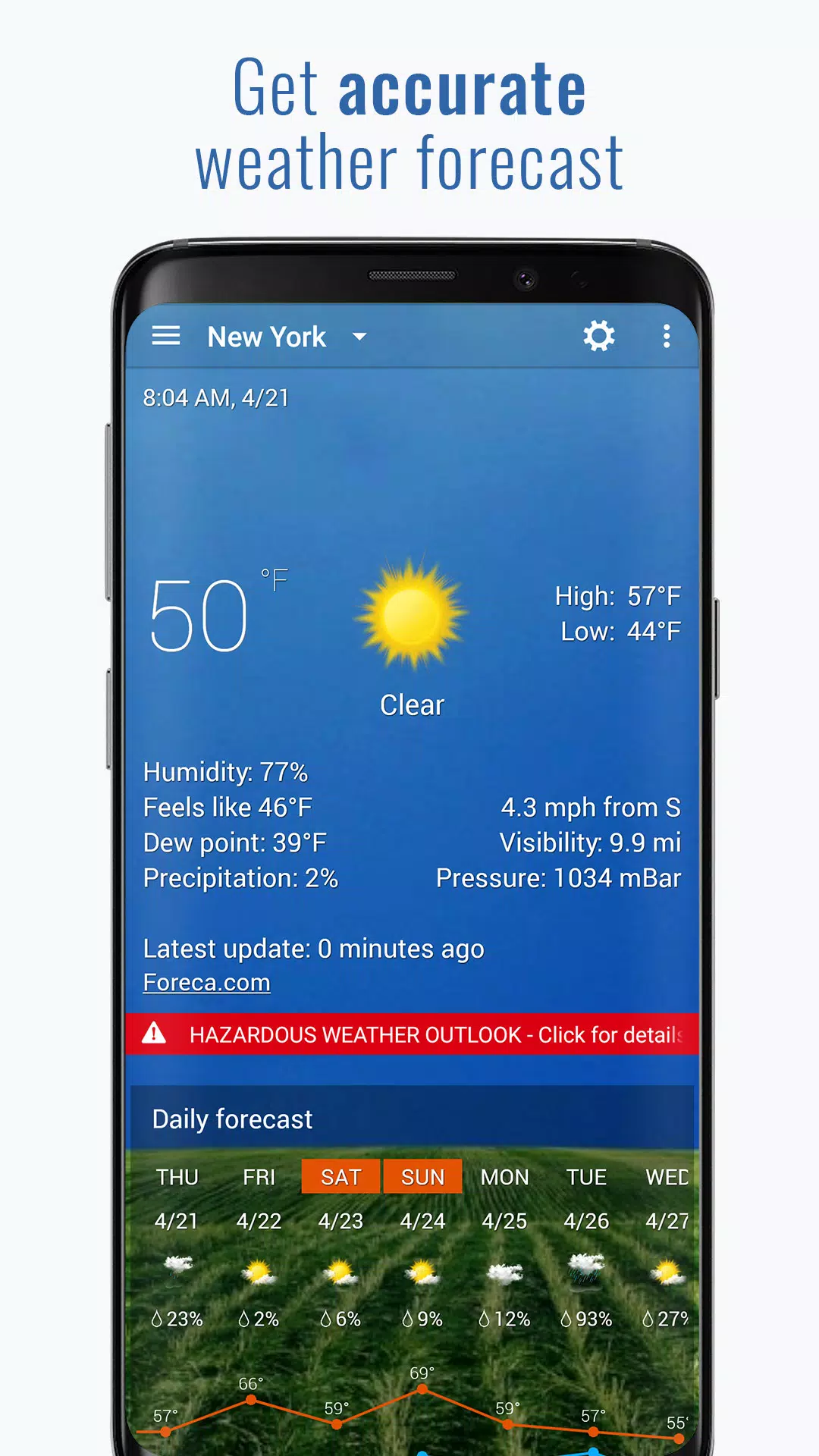 Digital Clock & World Weather Capture d'écran 2