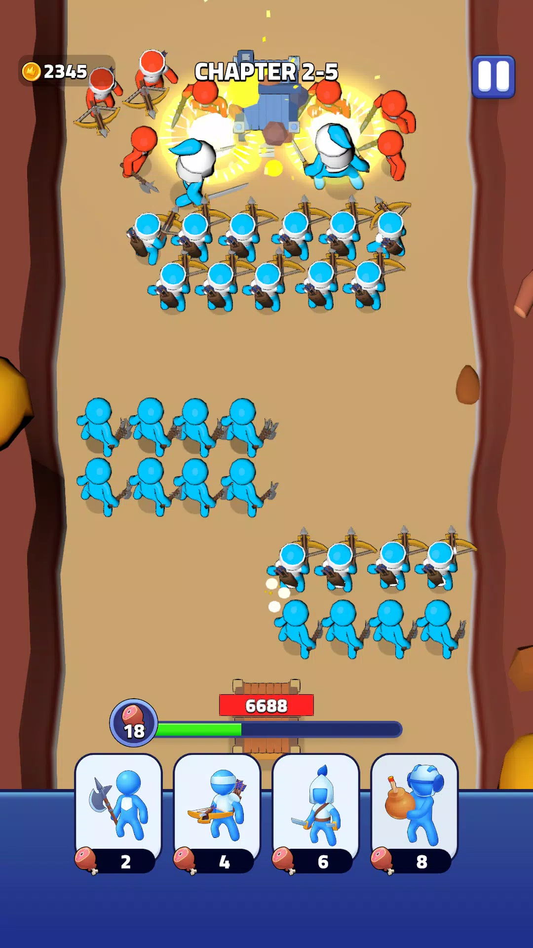 Warrior Clash Zrzut ekranu 3