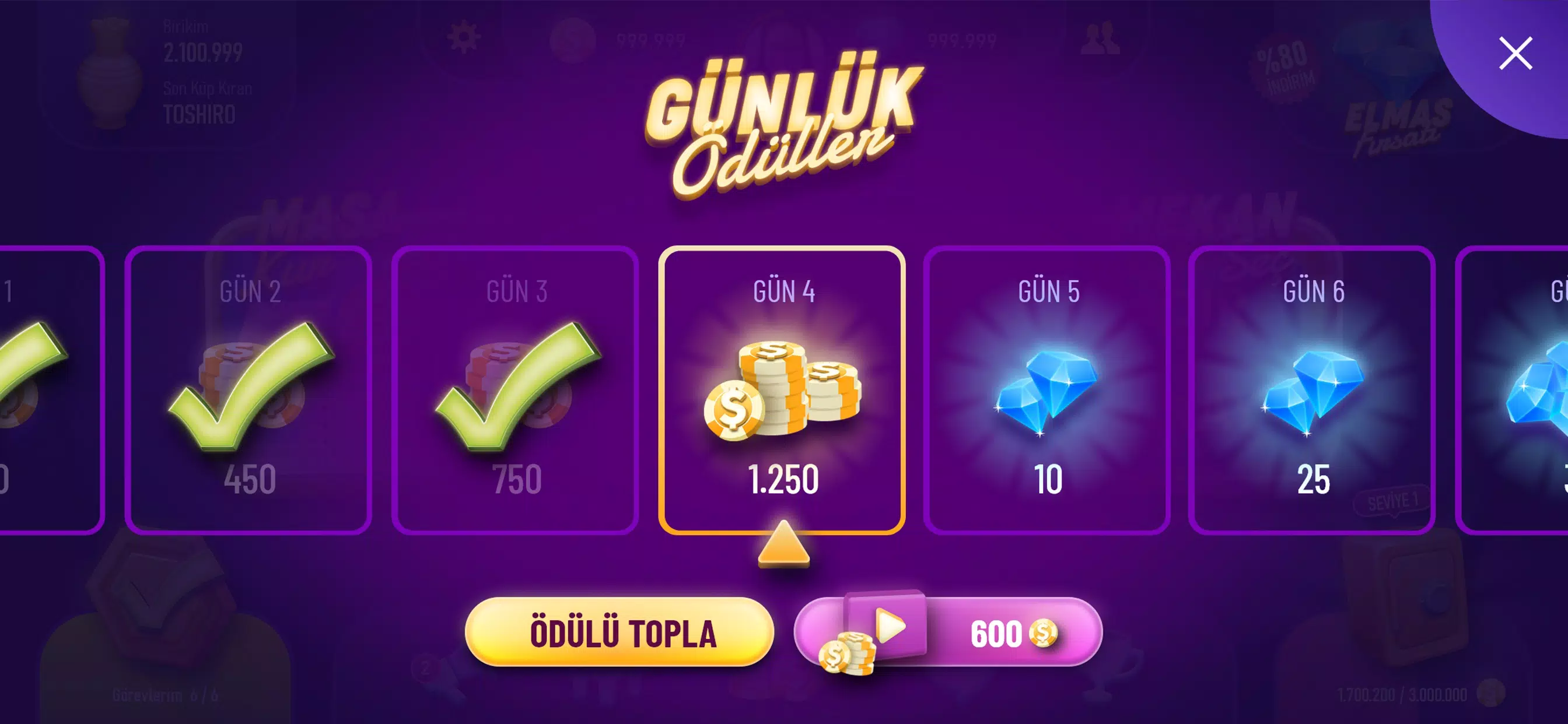 101 Okey Canlı Screenshot 2