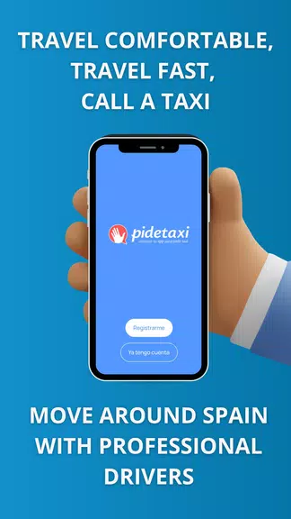 PideTaxi - Taxi in Spain ภาพหน้าจอ 1