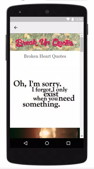Broken Heart Quotes Tangkapan skrin 3