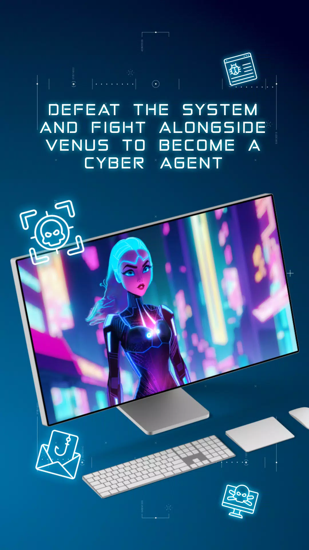 Cyber Agent, a hero rises Screenshot 2