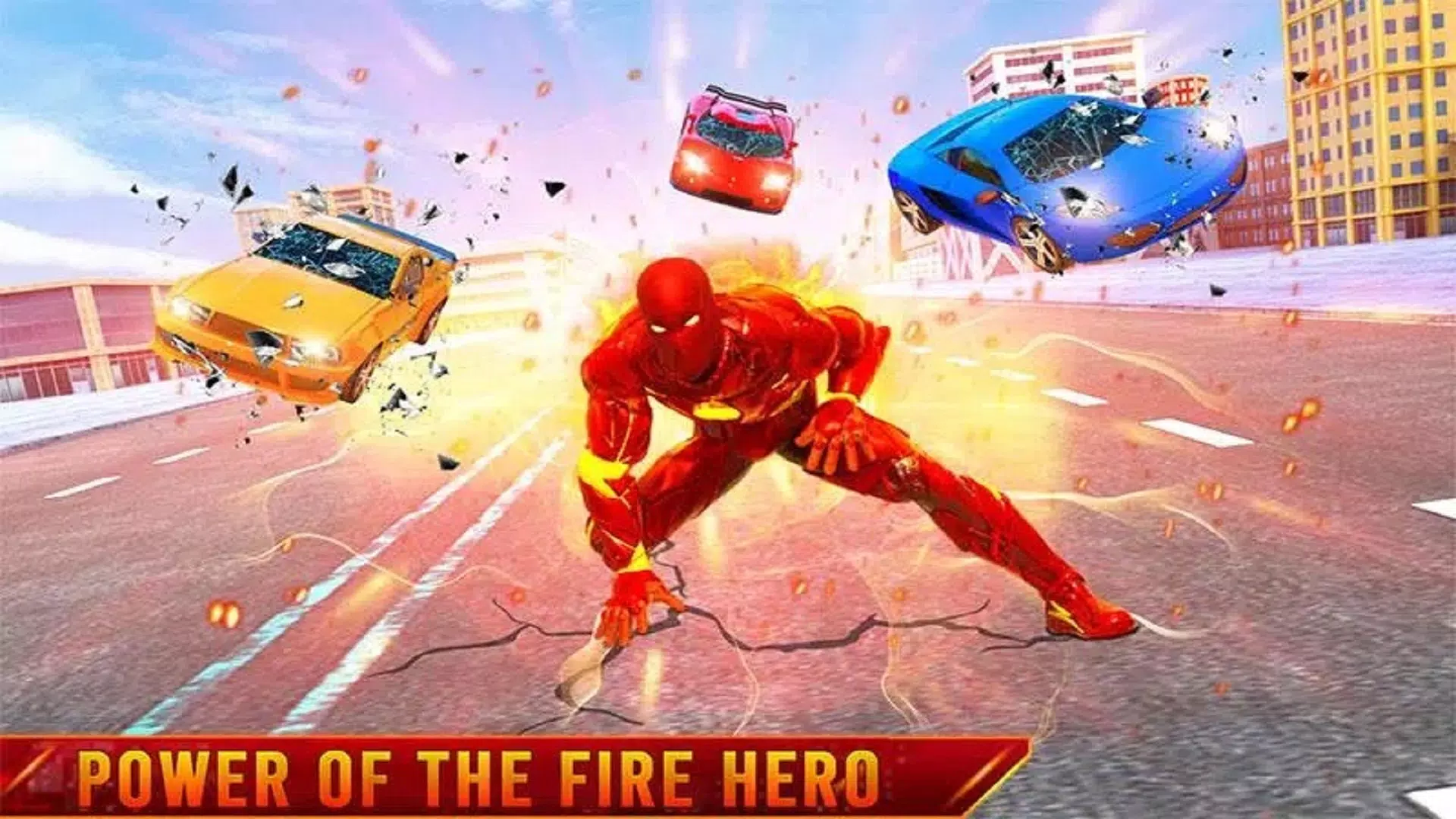 Fire Hero Robot Transform Game Screenshot 3