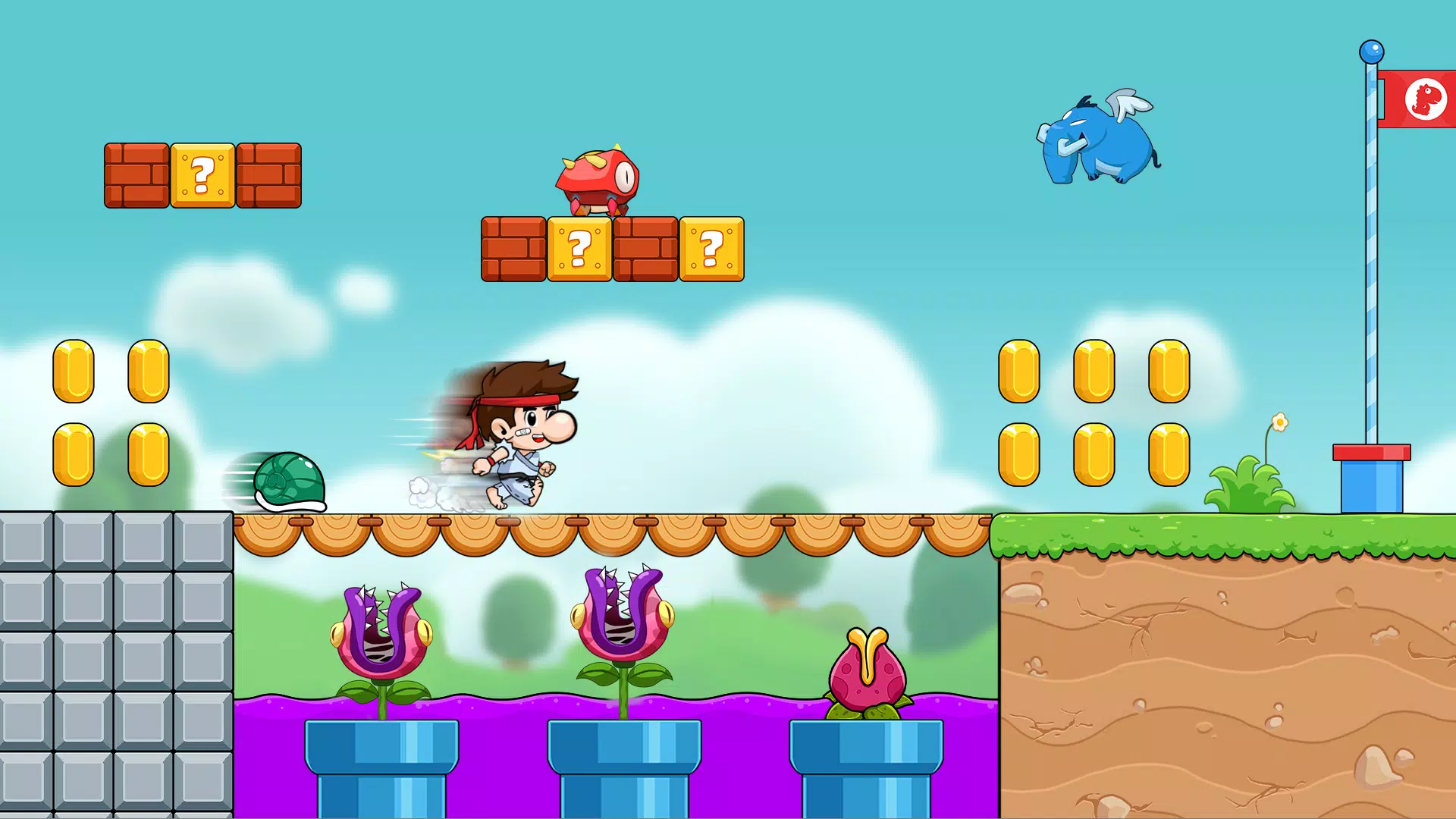 Bean’s World Super: Run Games Tangkapan skrin 4