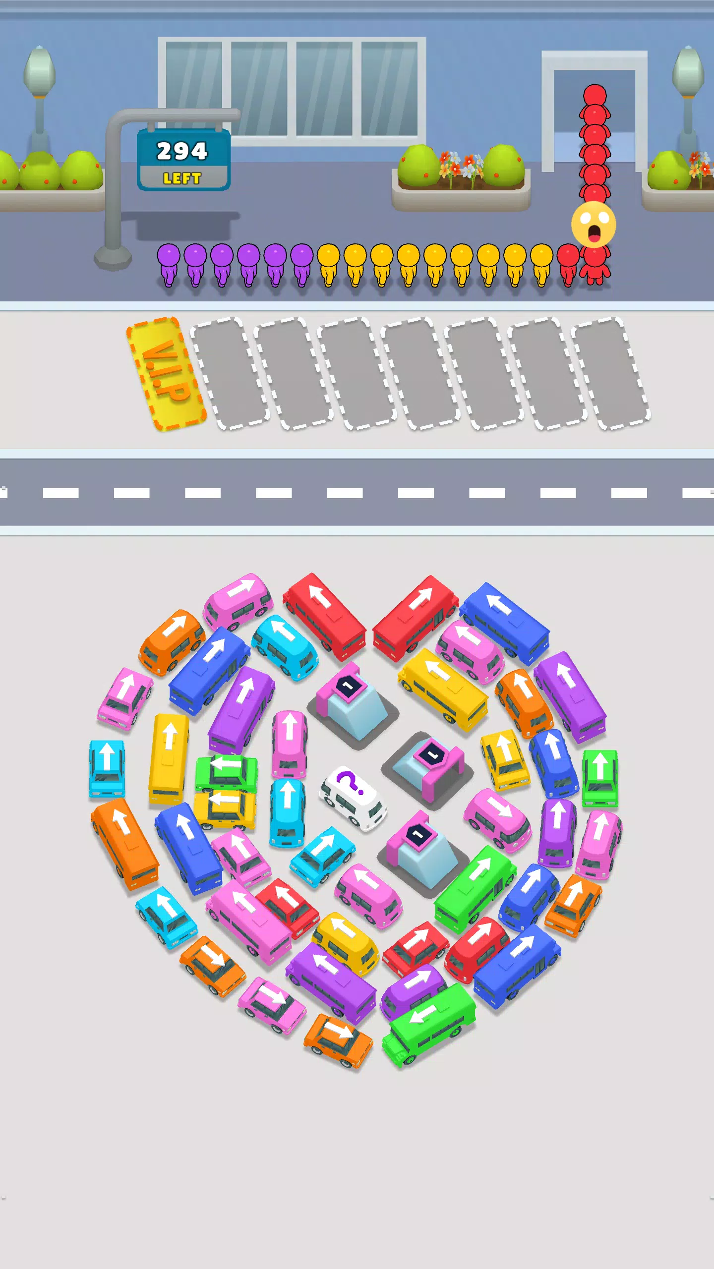 Bus Match Puzzle: Bus Shuffle Captura de pantalla 3