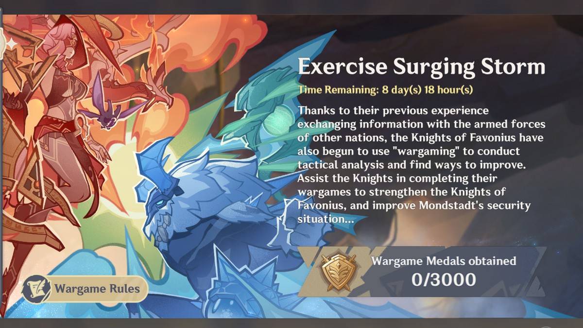 Genshin Impact鍛煉刺激的風暴活動指南和獎勵