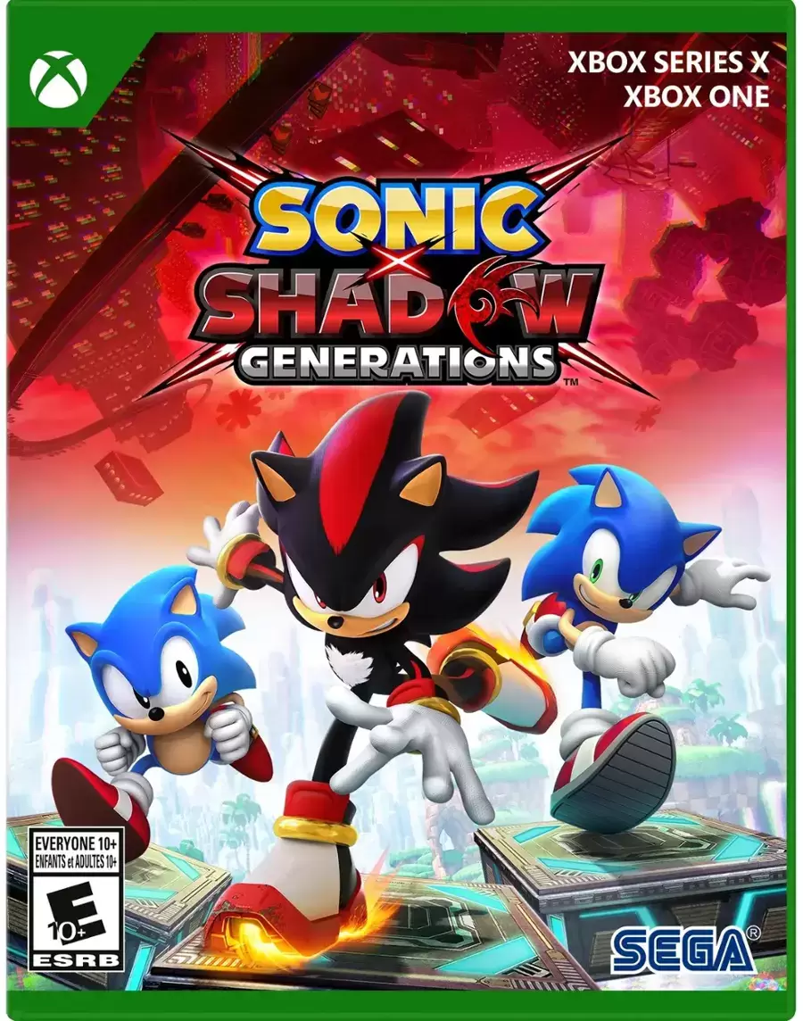 Sonic X Shadow မျိုးဆက်များ - Xbox Series X, Xbox One