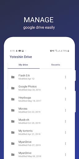 Yoteshin Drive - Cloud Manager Ekran Görüntüsü 1