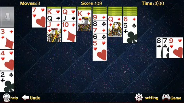 Spider Solitaire 2016 Zrzut ekranu 1