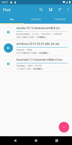 Flud - Torrent Downloader স্ক্রিনশট 1