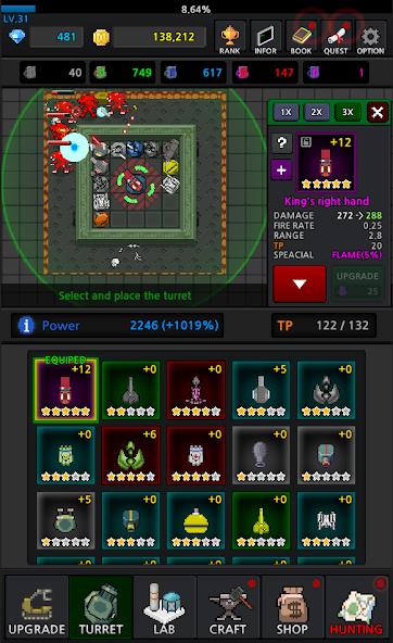 Grow Turret TD Idle Mod ဖန်သားပြင်ဓာတ်ပုံ 3