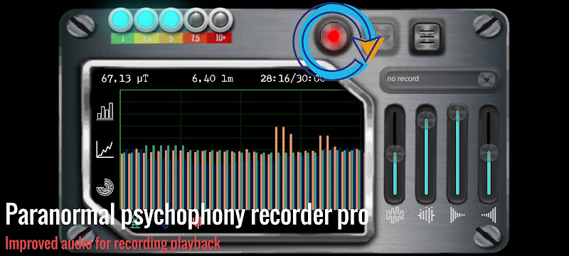 Spirit box :Ghost detector EVP Schermafbeelding 1