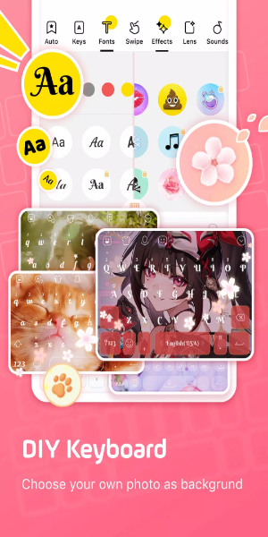 Facemoji AI Emoji Keyboard スクリーンショット 1