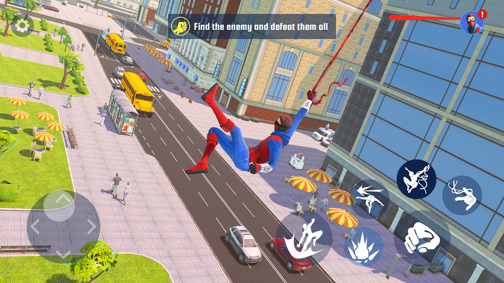 Spider Fighting: Hero Game 스크린샷 2