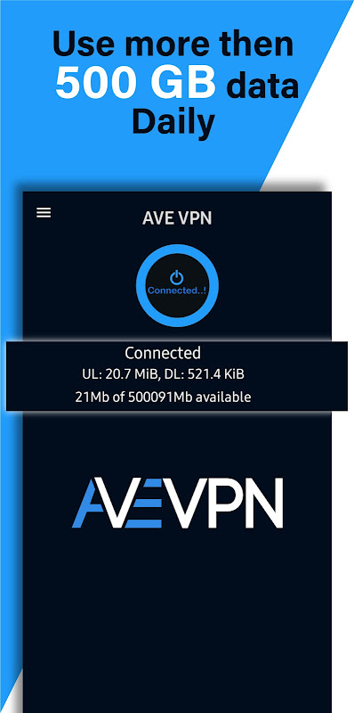 AVE VPN:Low Ping Vpn Screenshot 1