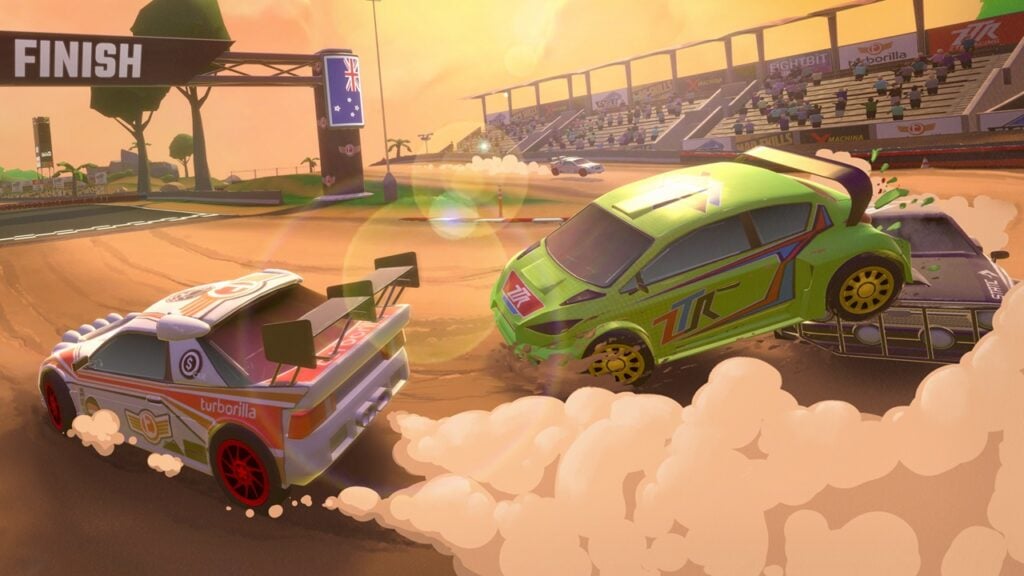 Rally Clash теперь называется Mad Skills Rallycross и включает в себя соревнования по нитрокроссу!