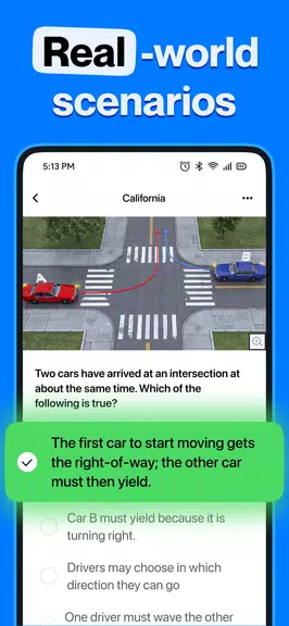 DMV Permit Practice Test Genie Screenshot 2