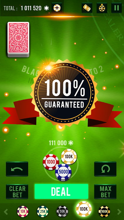 Blackjack 21 - Vegas Casino Zrzut ekranu 3