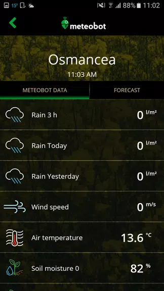 Meteobot Screenshot 2