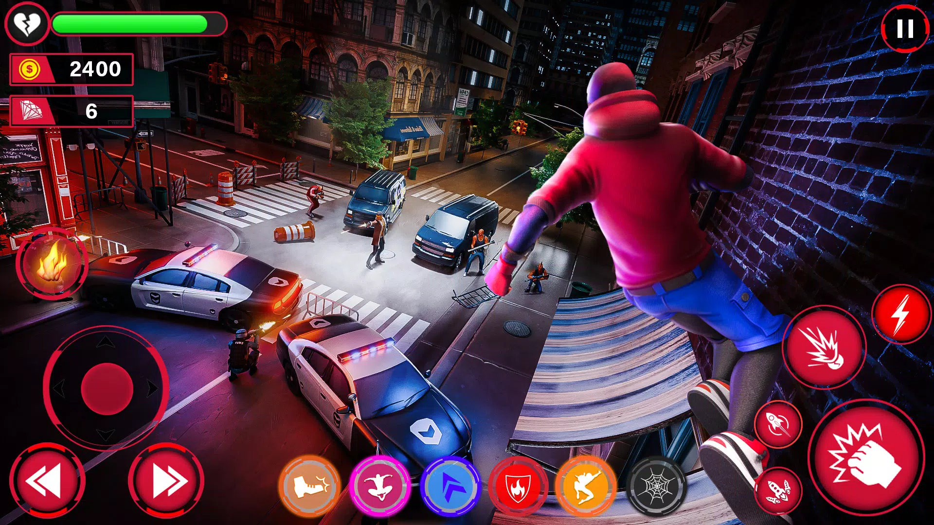 Spider Fighter man hero Ảnh chụp màn hình 2