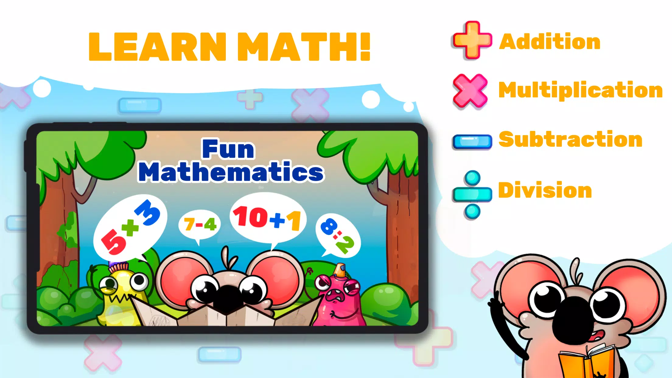 Math games for kids: Fun facts Ảnh chụp màn hình 1