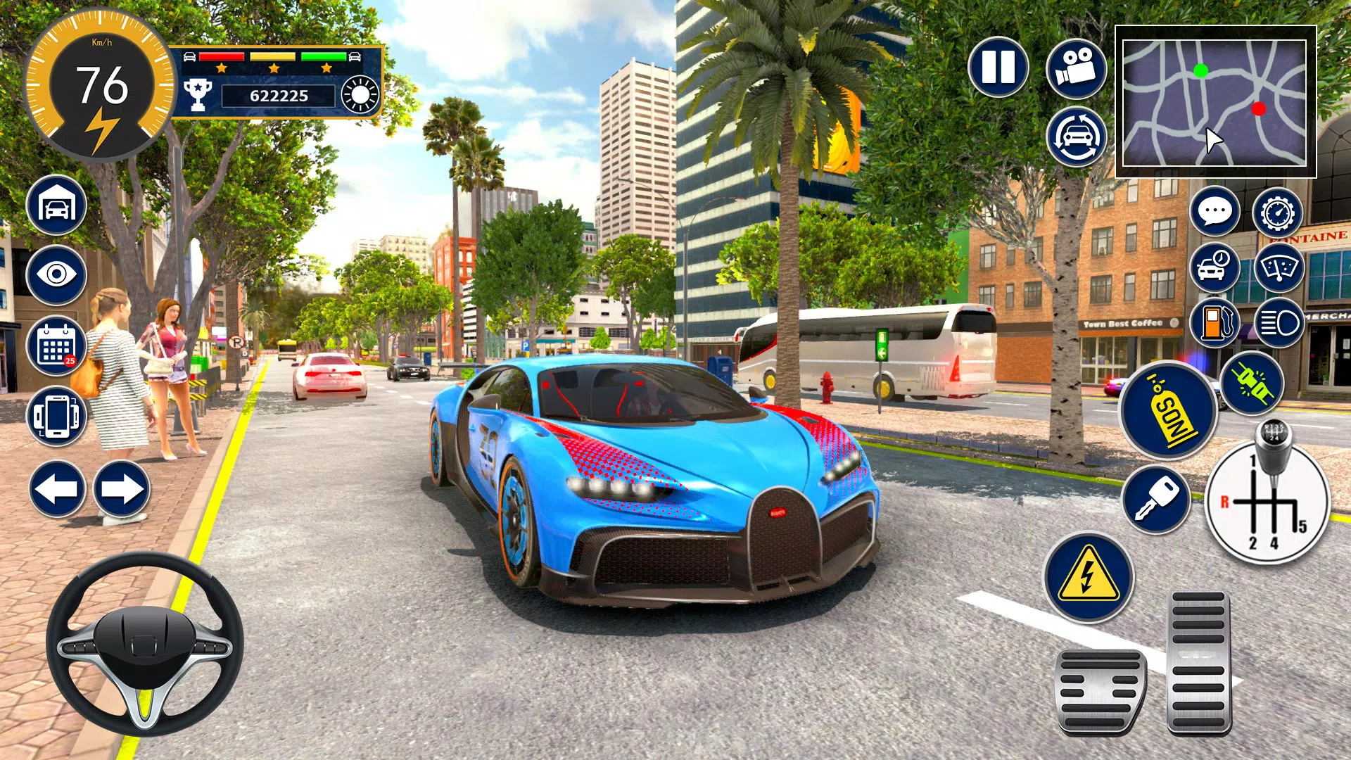 Bugatti Game Car Simulator 3D 스크린샷 3