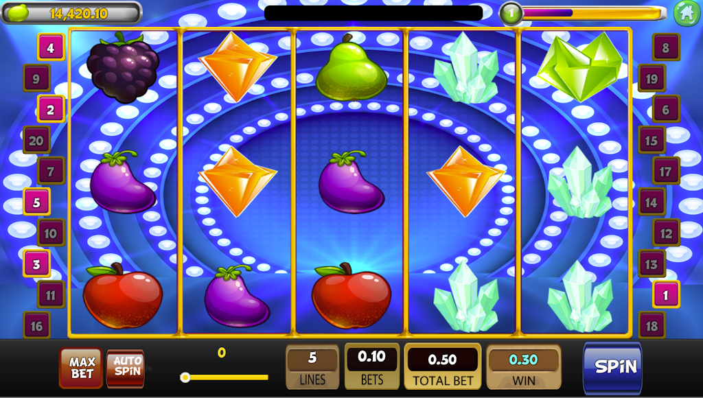 Royal Slot Style Machine Free Spins Pro Style Screenshot 3