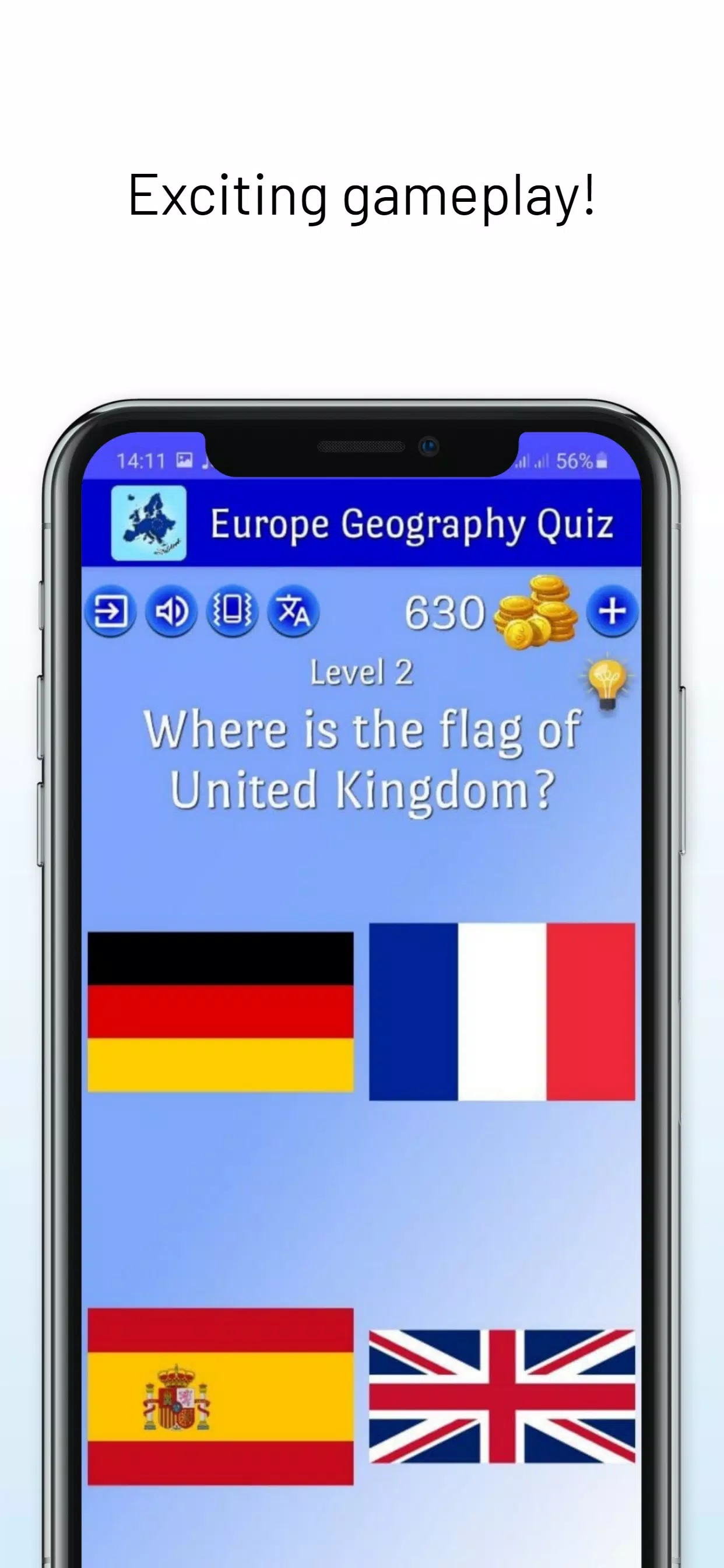 Europe Geography Quiz應用截圖第3張