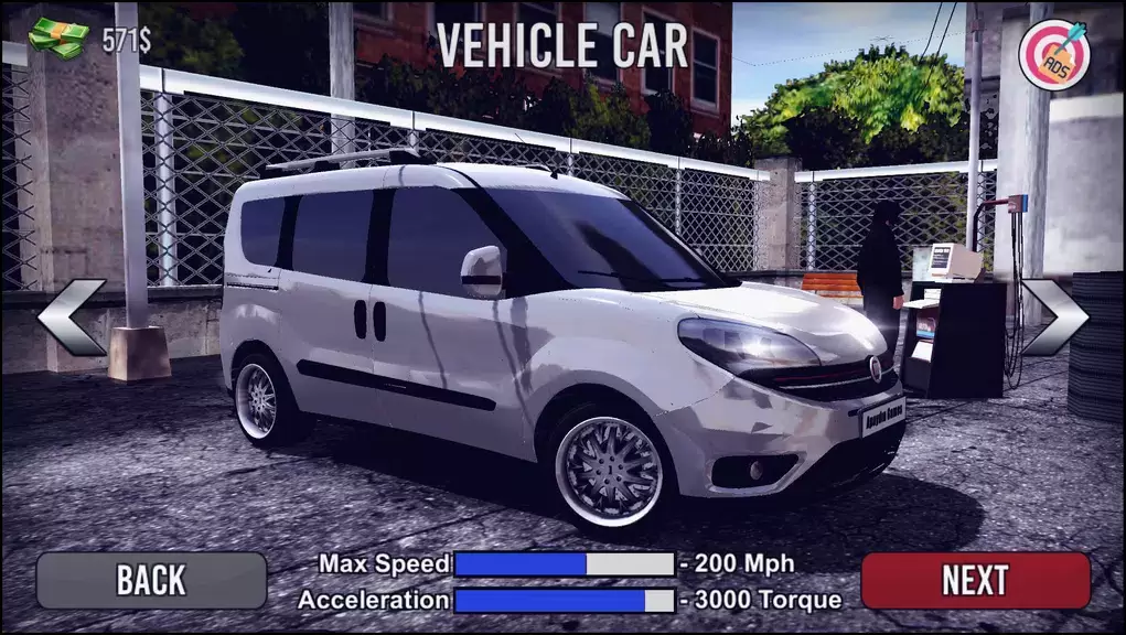 Doblo Drift Simulator Ekran Görüntüsü 1