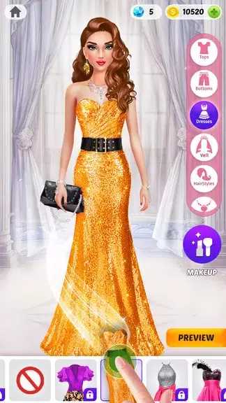 Fashion Game: Makeup, Dress Up स्क्रीनशॉट 1