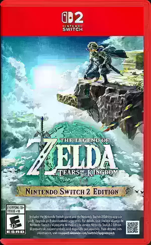 Nintendo Switch 2 game packaging