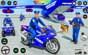 Schermata Police Cargo Transport Games 1