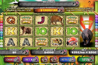 Flamingo Safari Slots Screenshot 1