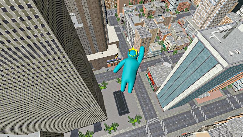 Rainbow Rope Hero Friends 3D Screenshot 3