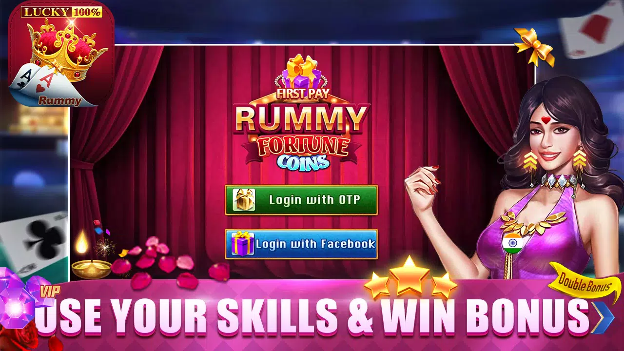 Rummy Lucky: Online Card Game Ảnh chụp màn hình 1