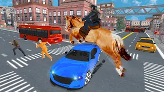 US Police Horse Criminal Chase Screenshot 4